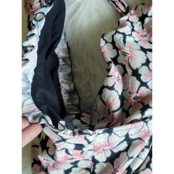 NWT Anthropologie Let Me Be Halter Floral Top - Medium - Picture 6 of 10